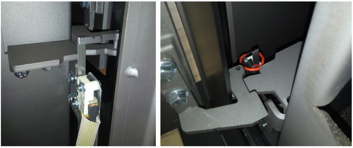 Problème de porte de poêle à granulés